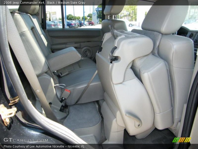 Black / Medium Slate Gray 2006 Jeep Commander 4x4