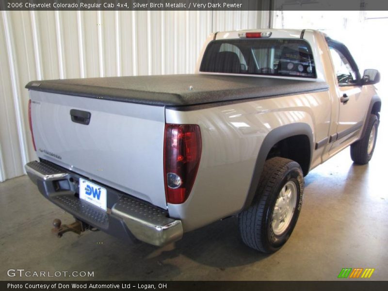 Silver Birch Metallic / Very Dark Pewter 2006 Chevrolet Colorado Regular Cab 4x4
