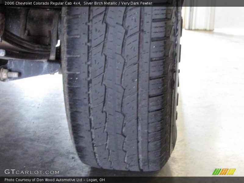 Silver Birch Metallic / Very Dark Pewter 2006 Chevrolet Colorado Regular Cab 4x4