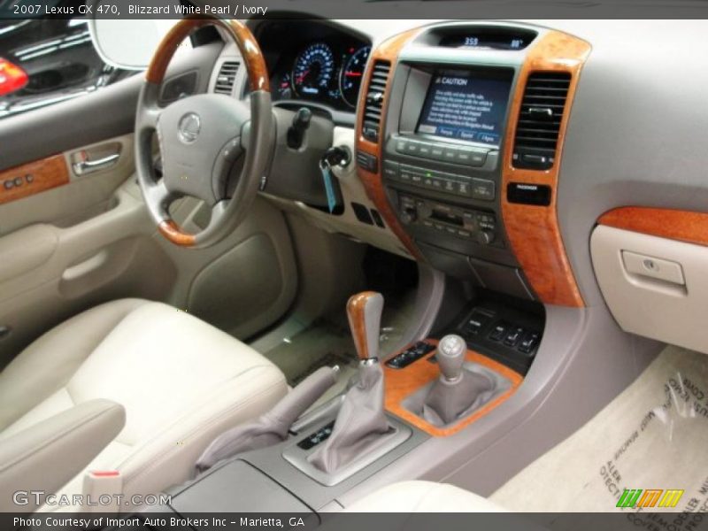 Blizzard White Pearl / Ivory 2007 Lexus GX 470