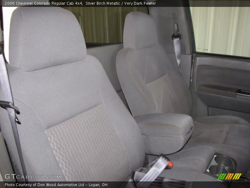 Silver Birch Metallic / Very Dark Pewter 2006 Chevrolet Colorado Regular Cab 4x4