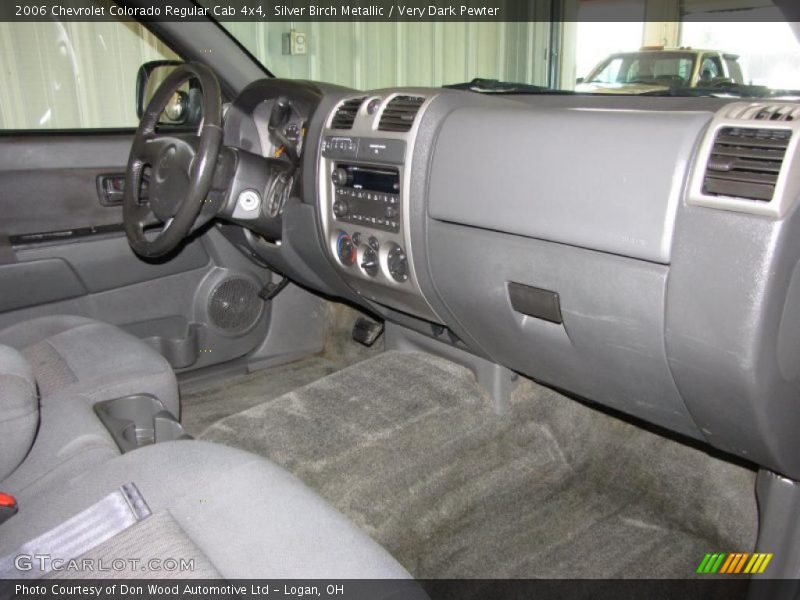 Silver Birch Metallic / Very Dark Pewter 2006 Chevrolet Colorado Regular Cab 4x4