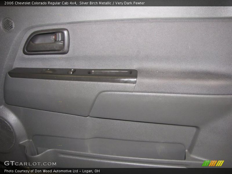 Silver Birch Metallic / Very Dark Pewter 2006 Chevrolet Colorado Regular Cab 4x4