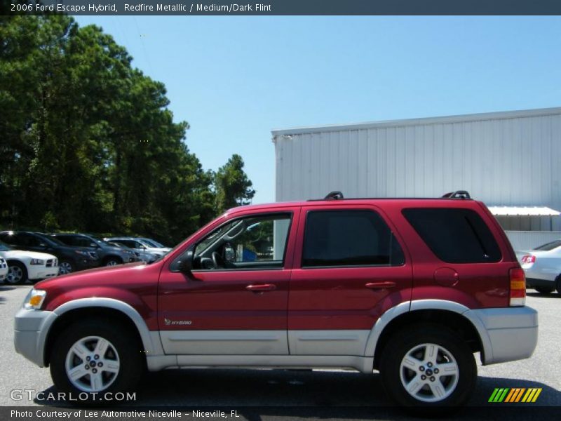 Redfire Metallic / Medium/Dark Flint 2006 Ford Escape Hybrid