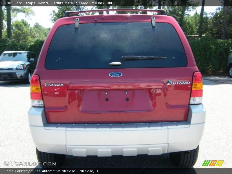 Redfire Metallic / Medium/Dark Flint 2006 Ford Escape Hybrid