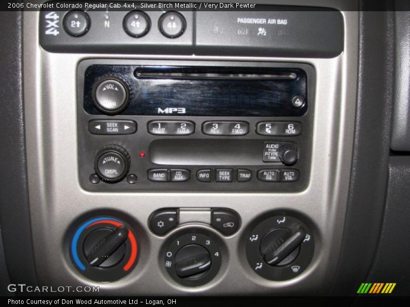 Silver Birch Metallic / Very Dark Pewter 2006 Chevrolet Colorado Regular Cab 4x4