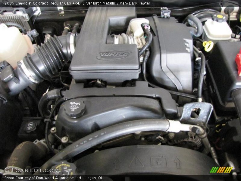 Silver Birch Metallic / Very Dark Pewter 2006 Chevrolet Colorado Regular Cab 4x4