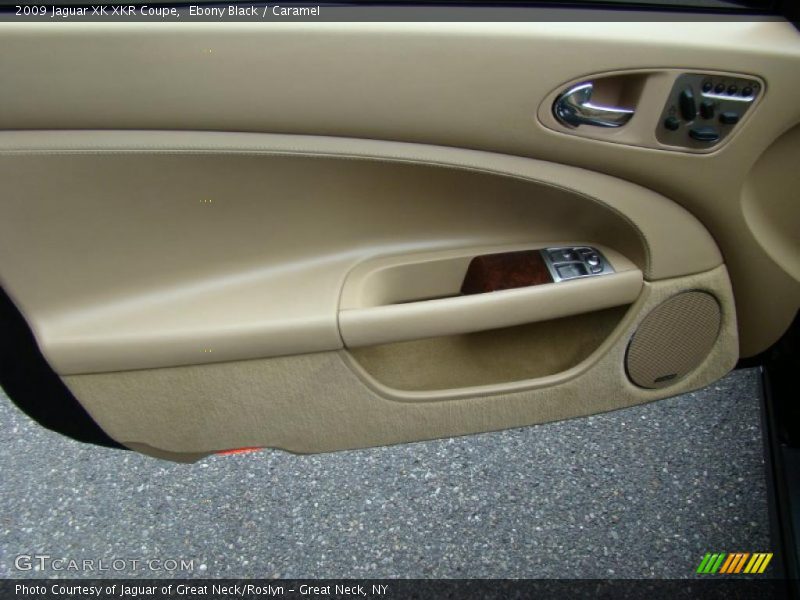 Ebony Black / Caramel 2009 Jaguar XK XKR Coupe