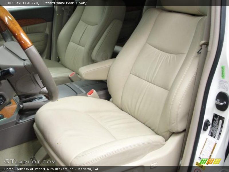 Blizzard White Pearl / Ivory 2007 Lexus GX 470