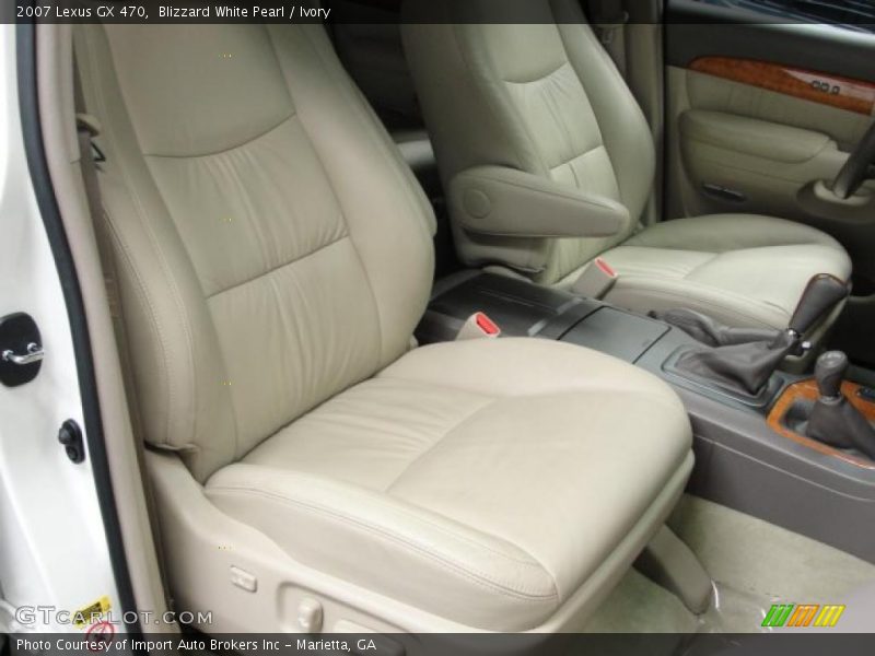 Blizzard White Pearl / Ivory 2007 Lexus GX 470