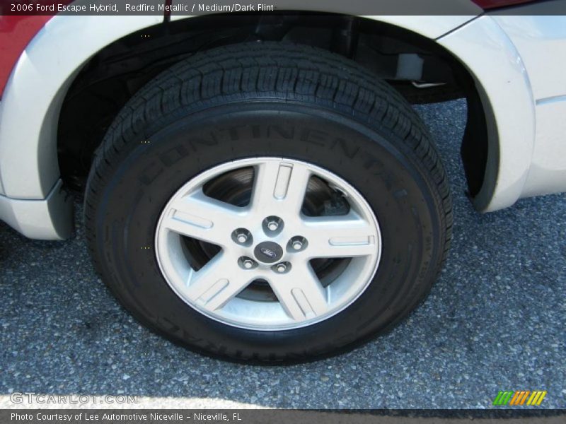 Redfire Metallic / Medium/Dark Flint 2006 Ford Escape Hybrid