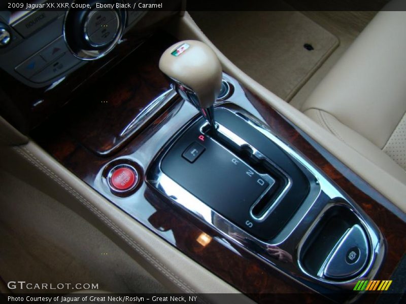 Ebony Black / Caramel 2009 Jaguar XK XKR Coupe