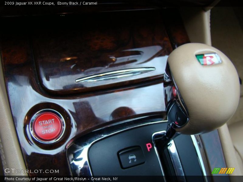 Ebony Black / Caramel 2009 Jaguar XK XKR Coupe