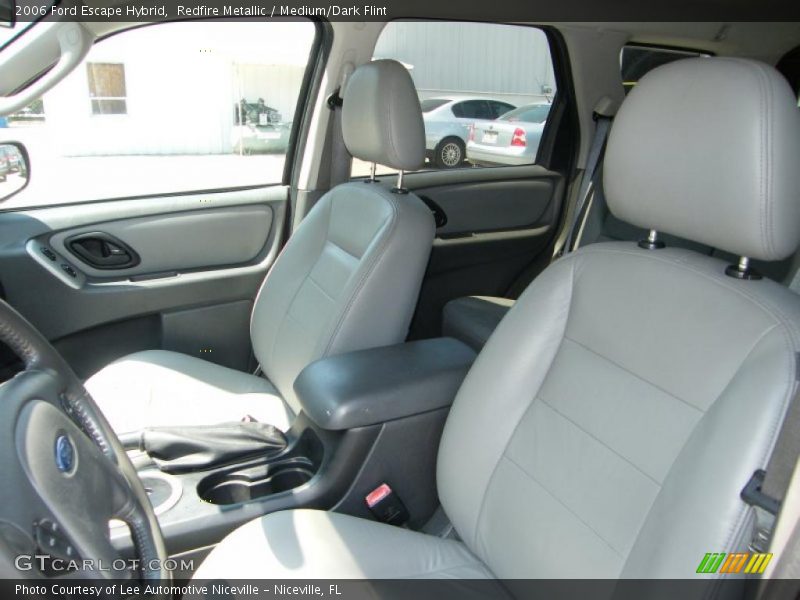 Redfire Metallic / Medium/Dark Flint 2006 Ford Escape Hybrid