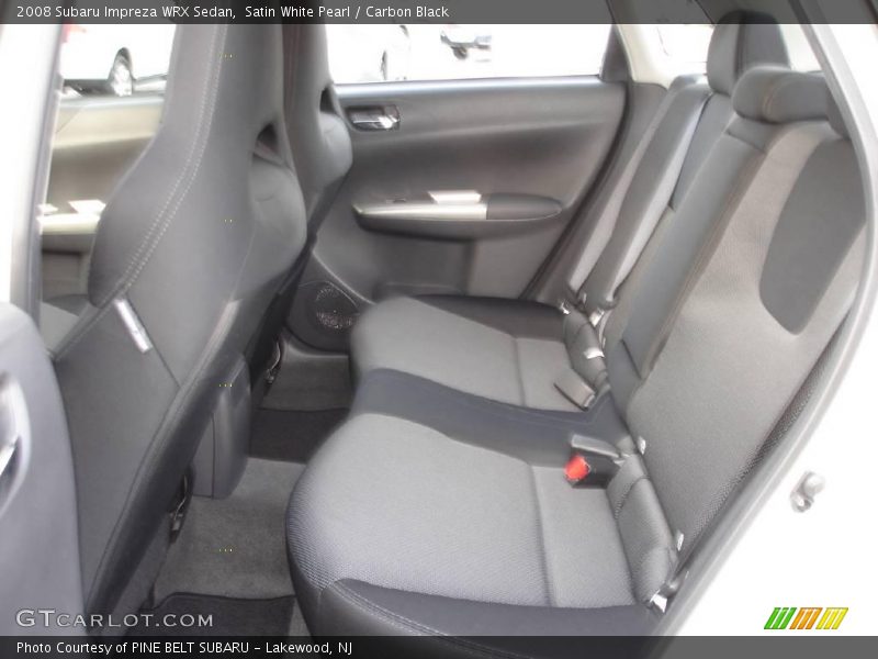 Satin White Pearl / Carbon Black 2008 Subaru Impreza WRX Sedan