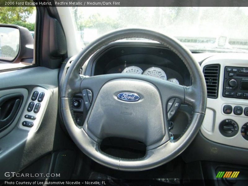Redfire Metallic / Medium/Dark Flint 2006 Ford Escape Hybrid