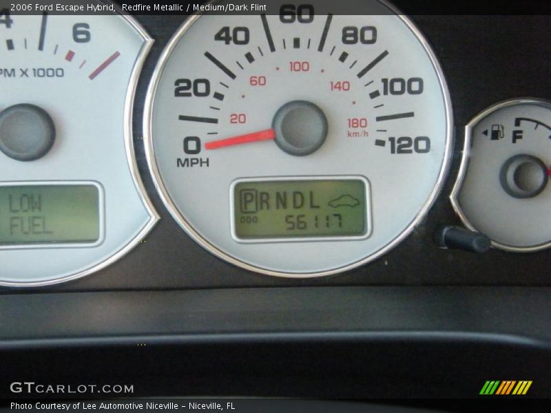 Redfire Metallic / Medium/Dark Flint 2006 Ford Escape Hybrid