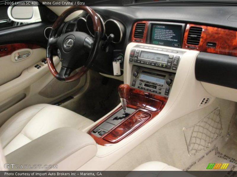 White Gold Crystal / Ecru 2006 Lexus SC 430