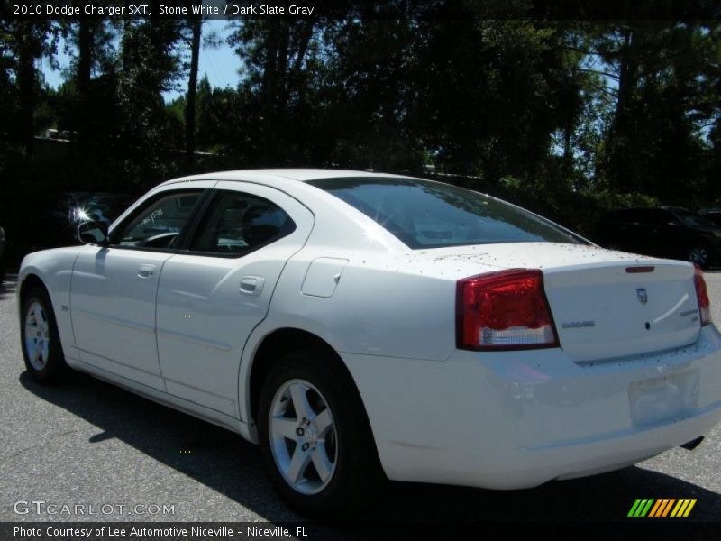 Stone White / Dark Slate Gray 2010 Dodge Charger SXT