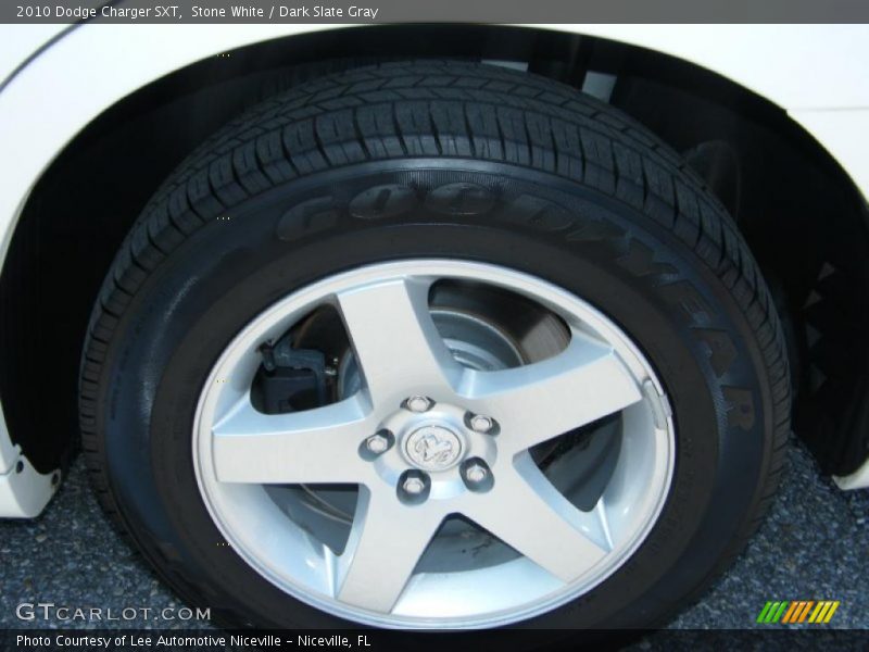 Stone White / Dark Slate Gray 2010 Dodge Charger SXT