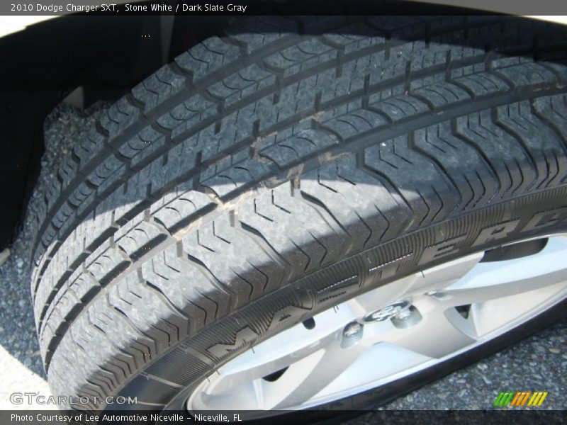 Stone White / Dark Slate Gray 2010 Dodge Charger SXT
