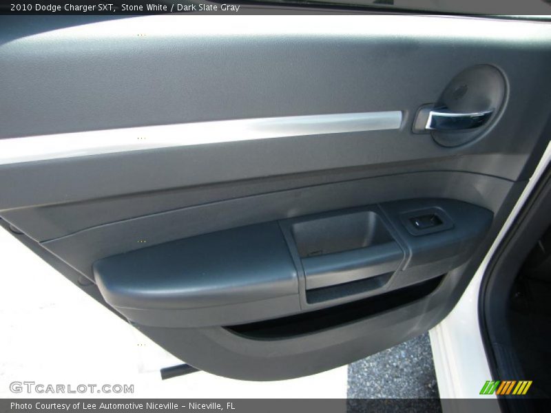 Stone White / Dark Slate Gray 2010 Dodge Charger SXT
