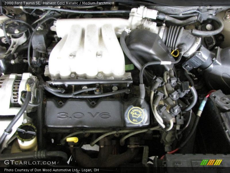 Harvest Gold Metallic / Medium Parchment 2000 Ford Taurus SE