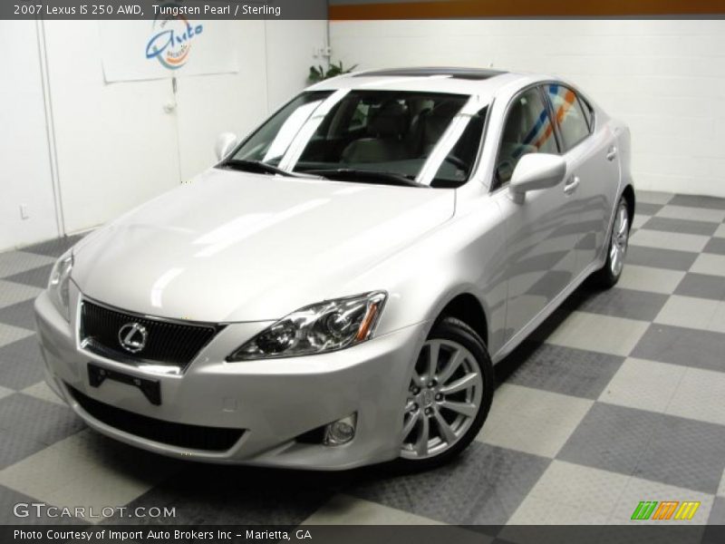 Tungsten Pearl / Sterling 2007 Lexus IS 250 AWD