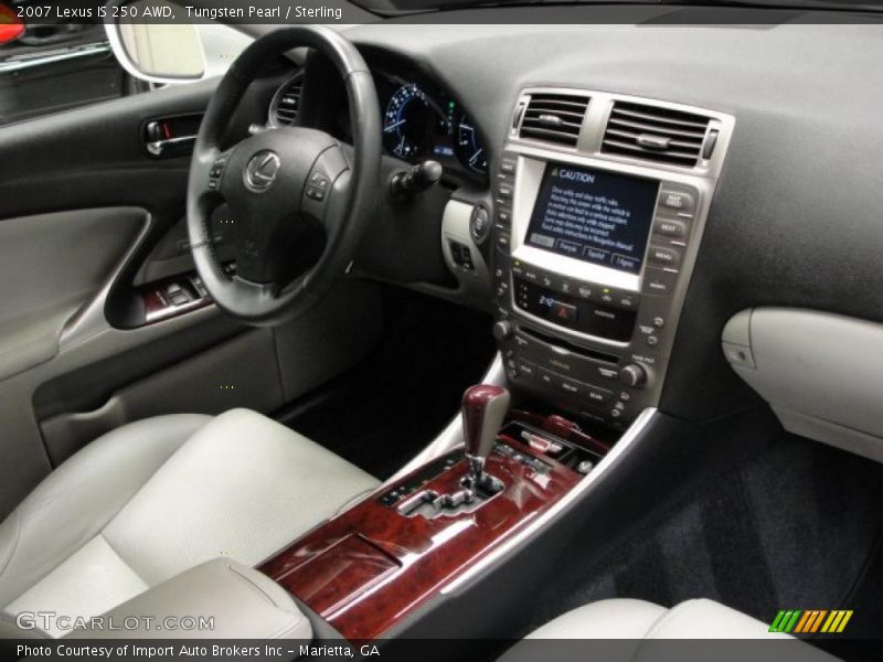 Tungsten Pearl / Sterling 2007 Lexus IS 250 AWD