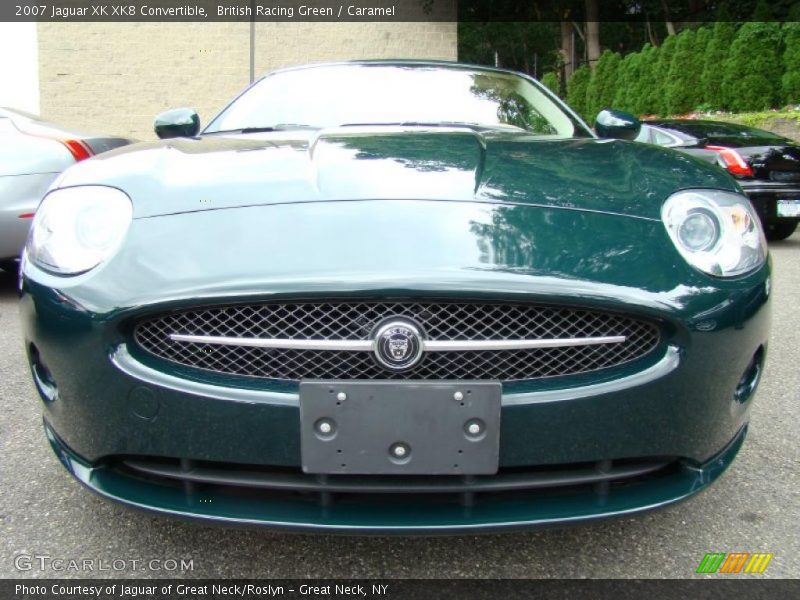 British Racing Green / Caramel 2007 Jaguar XK XK8 Convertible