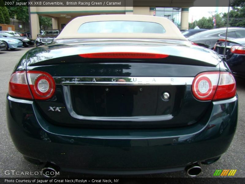 British Racing Green / Caramel 2007 Jaguar XK XK8 Convertible