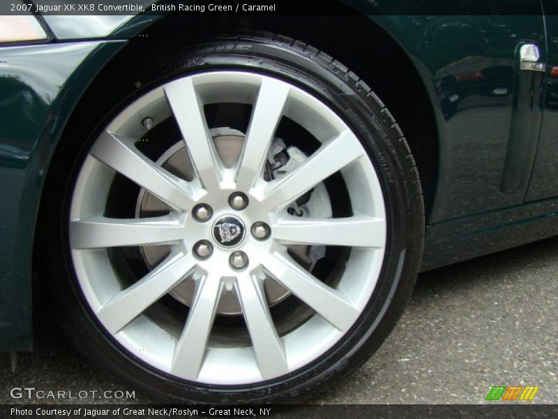 British Racing Green / Caramel 2007 Jaguar XK XK8 Convertible