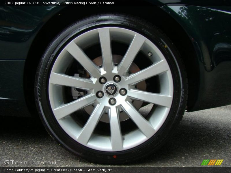 British Racing Green / Caramel 2007 Jaguar XK XK8 Convertible