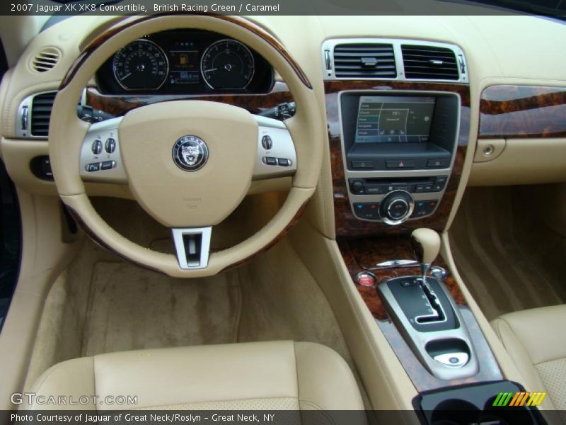 British Racing Green / Caramel 2007 Jaguar XK XK8 Convertible