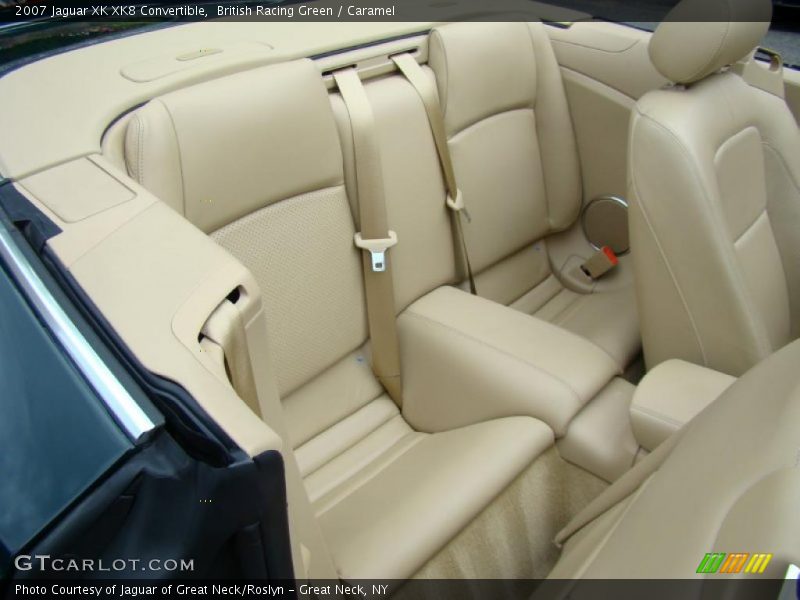 British Racing Green / Caramel 2007 Jaguar XK XK8 Convertible