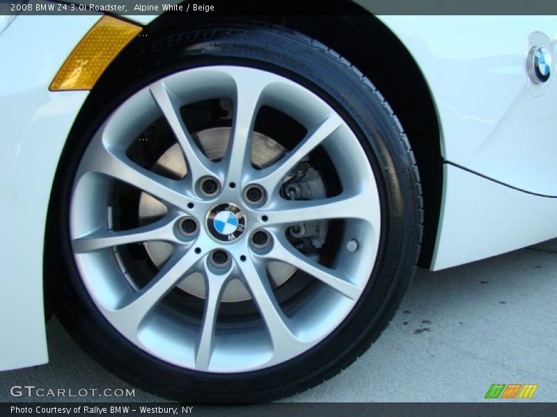 Alpine White / Beige 2008 BMW Z4 3.0i Roadster