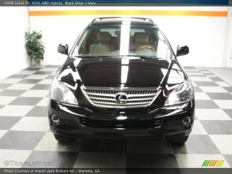 Black Onyx / Ivory 2008 Lexus RX 400h AWD Hybrid