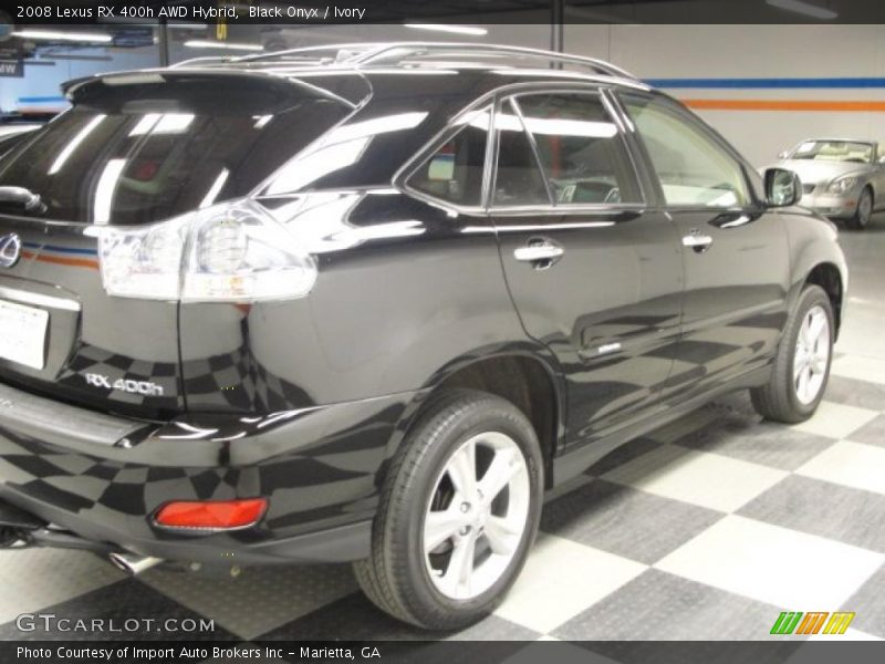 Black Onyx / Ivory 2008 Lexus RX 400h AWD Hybrid