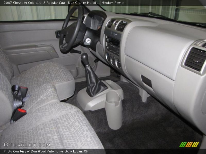 Blue Granite Metallic / Medium Pewter 2007 Chevrolet Colorado LS Regular Cab
