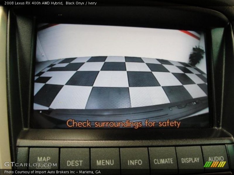 Black Onyx / Ivory 2008 Lexus RX 400h AWD Hybrid