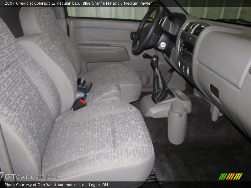 Blue Granite Metallic / Medium Pewter 2007 Chevrolet Colorado LS Regular Cab