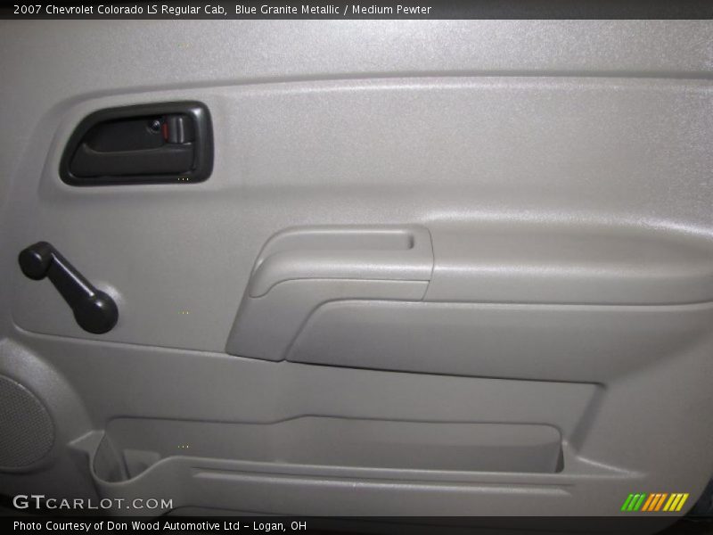 Blue Granite Metallic / Medium Pewter 2007 Chevrolet Colorado LS Regular Cab