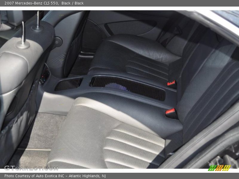 Black / Black 2007 Mercedes-Benz CLS 550