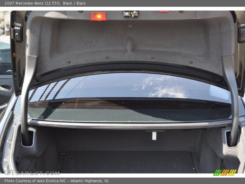 Black / Black 2007 Mercedes-Benz CLS 550