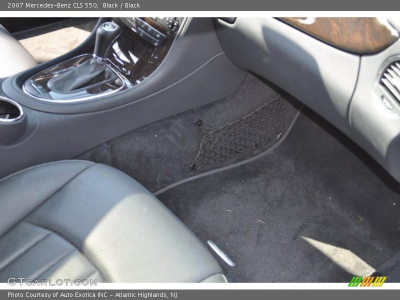 Black / Black 2007 Mercedes-Benz CLS 550