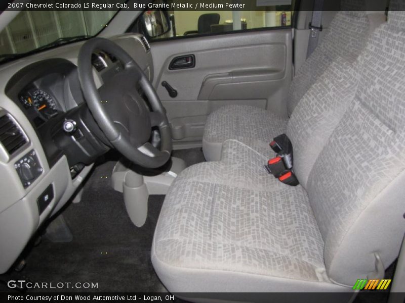 Blue Granite Metallic / Medium Pewter 2007 Chevrolet Colorado LS Regular Cab