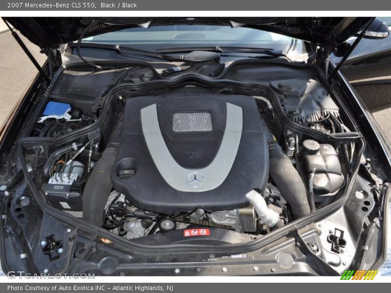 Black / Black 2007 Mercedes-Benz CLS 550