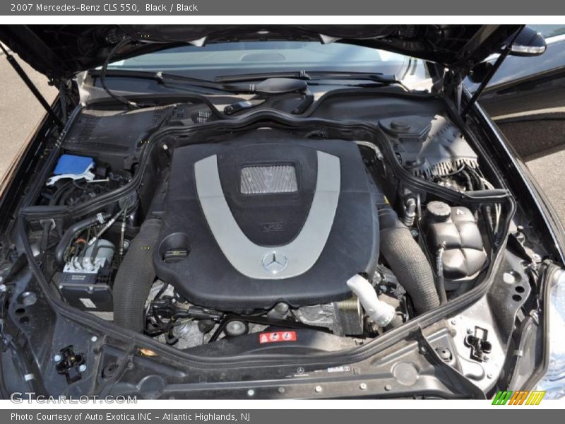 Black / Black 2007 Mercedes-Benz CLS 550