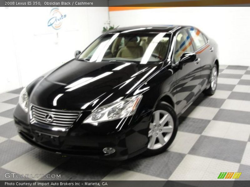 Obsidian Black / Cashmere 2008 Lexus ES 350