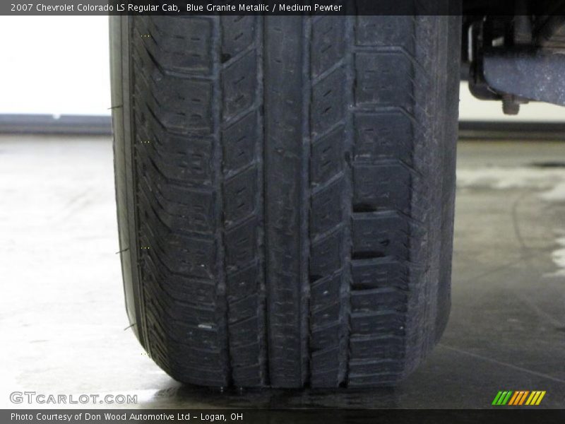 Blue Granite Metallic / Medium Pewter 2007 Chevrolet Colorado LS Regular Cab